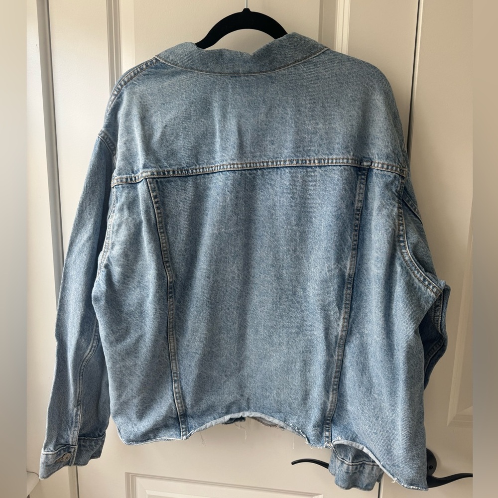Old Navy Light Blue Denim Jacket - Picture 3 of 5